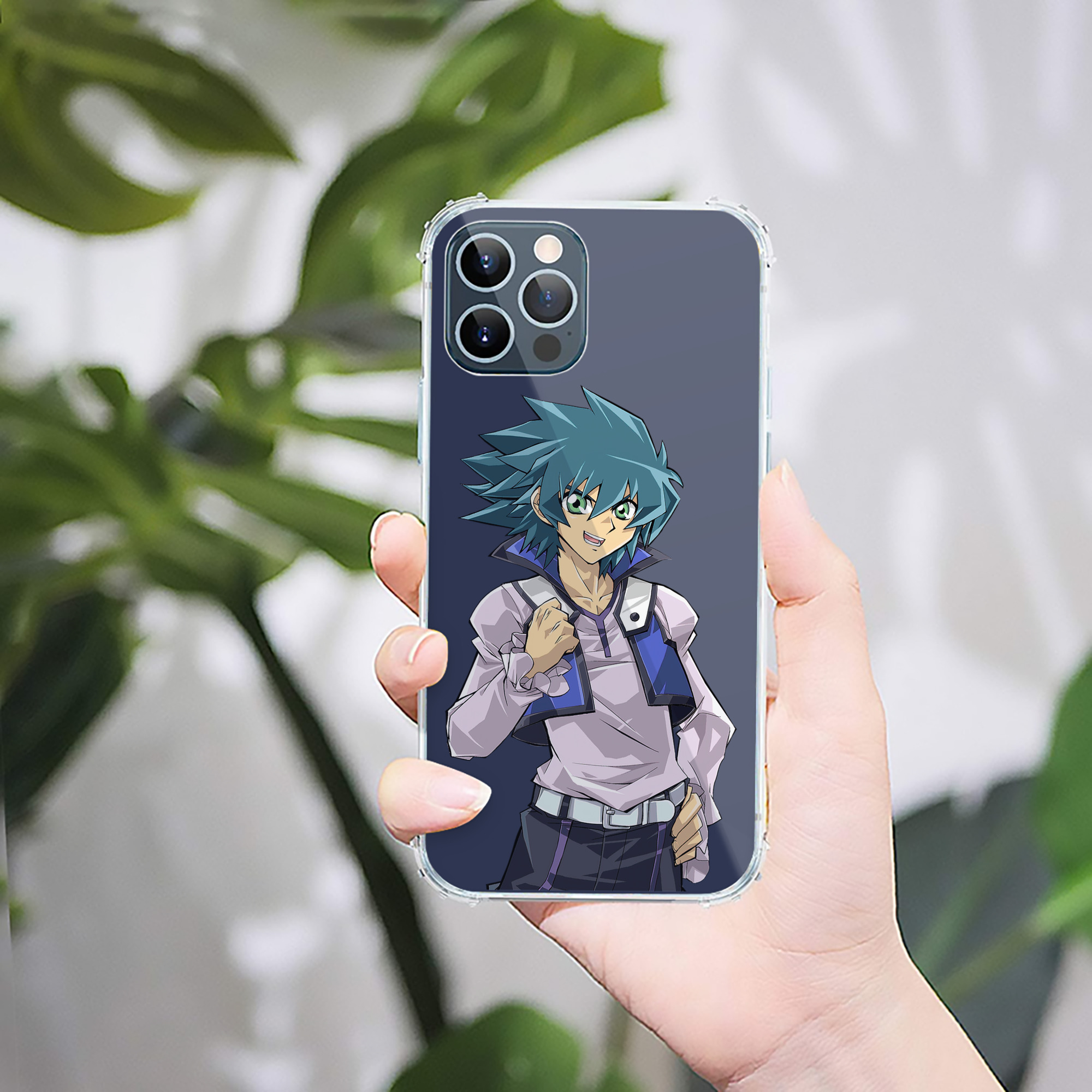 （画像用） 遊☆戯☆王 Yu-Gi-Oh! 【iPhone 12シリーズ対応】透明スマホケース（クリアソフトケース）